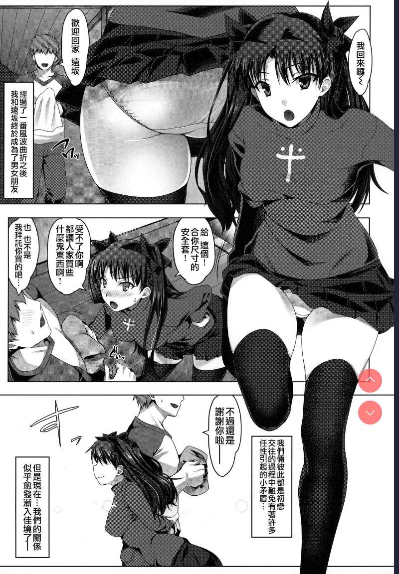 Emiya ke Futei Koukou Ryouiki ～Tosaka Rin no Baai～ (Fate/stay night) [Chinese] 第1话 第2页